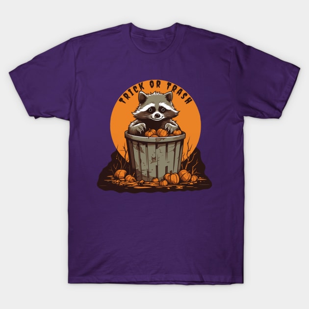 Trick or Trash T-Shirt by Kary Pearson